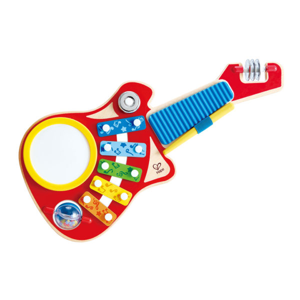 multifunctionele kindergitaar hape 6-in-1 music maker