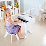 E0338 Deluxe Grand Piano (White)child_150px