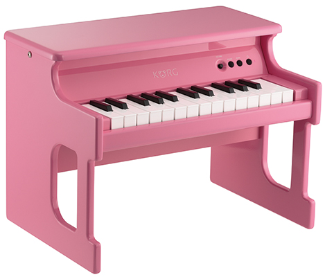 Korg tinyPIANO roze speelgoed piano kinderpiano