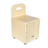 Stagg kinder cajon met rugleuning naturel