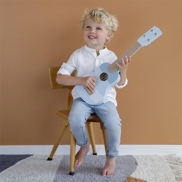 Little Dutch Gitaar Blauw