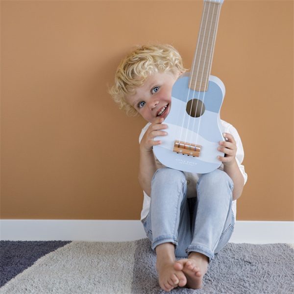 Little Dutch Gitaar Blauw